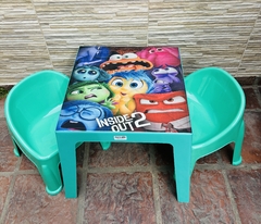 JUEGO MESA INFANTIL + 2 SILLAS