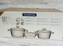 Batería De Cocina TRAMONTINA ALLEGRA 3 Piezas 65660/284 - comprar online