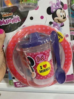 BLISTER BOWL + VASO TAPA TOMADORA MINNIE - comprar online