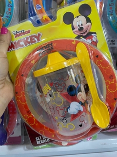 BLISTER BOWL + VASO TAPA TOMADORA MICKEY - comprar online