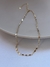 Colar chocker mini corações plaquinhas. - comprar online