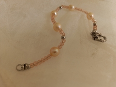 Pulsera Clásica perlas y acero - comprar online