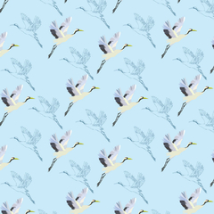 Empapelado Crane Birds en internet