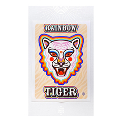 Pôster Rainbow Tiger