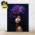 lady & Purple Flower Art en internet