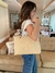 Bolsa Chanel Grand Shopping Off White