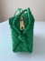 Bolsa Bottega Mini Intrecciato Loop Verde - loja online