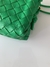 Bolsa Bottega Mini Intrecciato Loop Verde