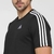 Camiseta Adidas 3 Listras Branco+Preto Masculina - comprar online