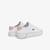 Tênis Lacoste Gripshot Bl Em Couro Feminino - Branco+Pink na internet