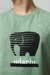 Camiseta Estampada Udachi - Green Logo - loja online