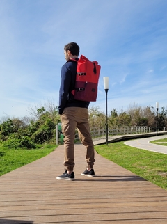 Mochila City 25 L ¨Rojo y Bordo¨ - comprar online