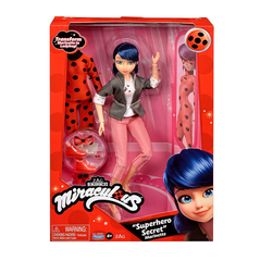 Boneca Miraculous Marinette Super-Herói Secreta - Multikids