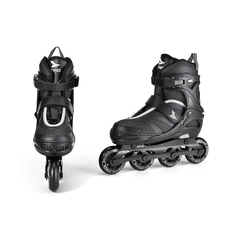 Patins Inline Regulável Multicor Tamanho 33-40 Multilaser - comprar online