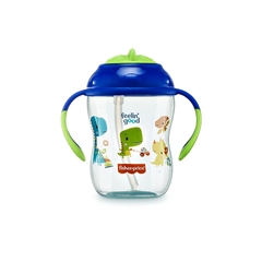 Copo de Treinamento com Canudo First Moments 270 ml Fisher Price - comprar online