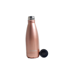 Garrafa Térmica Aço Inox Rosa Preto 500ml Office - comprar online