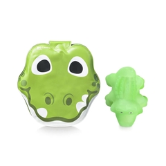 Kit Livro de Banho - Croc, O Crocodilo Brincalhão e Brinquedo de Banho 4m Multikids Baby - comprar online