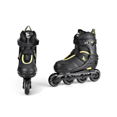 Patins Inline Regulável Multicor Tamanho 33-40 Multilaser - comprar online