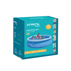 Piscina Inflável Atrio Circular 1000L - 4500L - loja online