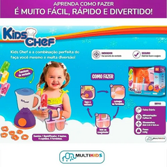 Brinquedo Faz de Conta Sorveteria Picolé Kids Chef com Acessórios na internet