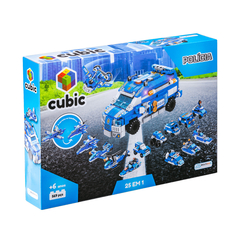 Blocos de Montar Cubic 25 em 1 Multikids - Lipidi Presentes