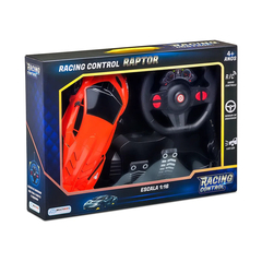 Carrinho de Corrida Controle Remoto Raptor Multikids