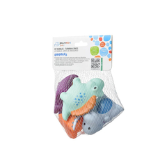 Kit Bubbles Turminha Dinos - 4 Brinquedos que Esguicham Água 4m Multikids Baby - loja online