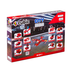 Blocos de Montar Cubic 25 em 1 Multikids - comprar online