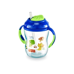 Copo de Treinamento com Canudo First Moments 270 ml Fisher Price - Lipidi Presentes