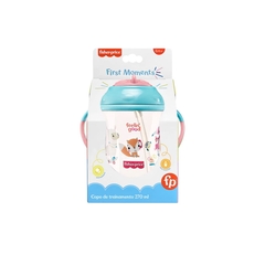 Copo de Treinamento com Canudo First Moments 270 ml Fisher Price na internet