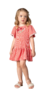 Vestido Infantil Xadrez