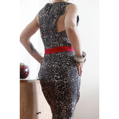 Vestido animal print Carina Duek - loja online