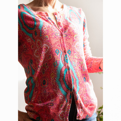 Cardigan estampado Siberian - comprar online