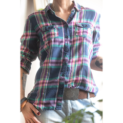 Camisa xadrez de algodão Aeropostale - loja online