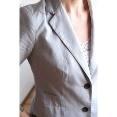 Blazer cinza Banana Republic - loja online