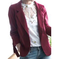 Blazer cor de vinho - comprar online