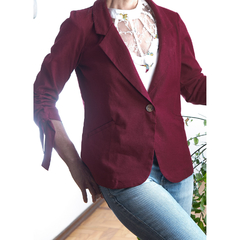 Blazer cor de vinho - comprar online