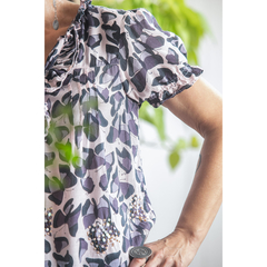 Blusa de viscose bordada - loja online