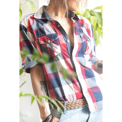 Camisa xadrez Zara - loja online