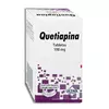 2 cajas de quetiapina 100mg c/60 tabs