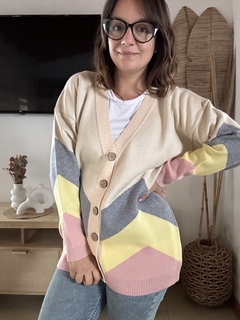 Cardigan Tricolor