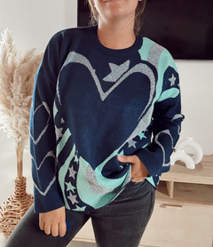 Sweater Heart and Star - comprar online