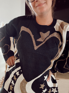 Sweater Heart and Star - tienda online