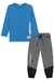 Conjunto Camiseta m/longa Now e Calça Nylon Aspen - Lyllis Kids