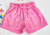 Conjunto Blusa em Cotton Love e Shorts em Tricoline com brilho - comprar online