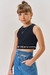 Top Cropped Nadador em Soft Line - comprar online