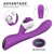 Consolador vibrador NINFA NYMPH con lenguetas giratorias - tienda online