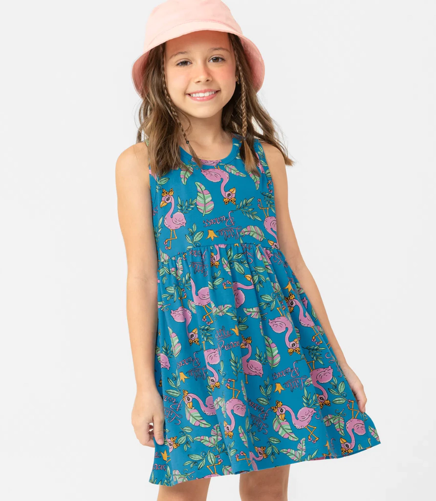 VESTIDO SEM MANGA E GOLA REDONDA ROVITEX INFANTIL