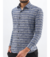 CAMISA ML CASUAL SLIM XADREZ AZUL OGOCHI - comprar online