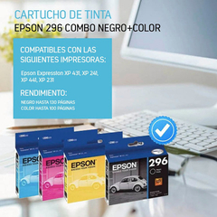 Cartucho T206 Para Impresora Epson Xp 2101 - Cian - comprar online